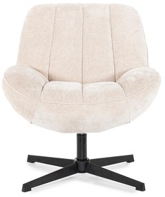 By-Boo Derby Draaibare Fauteuil Beige