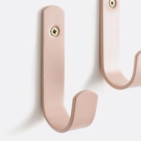 Set van 2 metalen kapstokken , Hiba