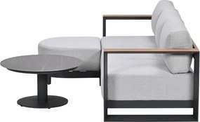 Garden Impressions Malakka loungeset 3-delig chaise longue - light teak look