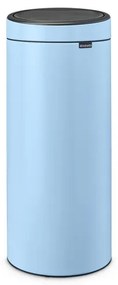Brabantia Touch Bin Afvalemmer - 30 liter - kunststof binnenemmer - dreamy blue 202728