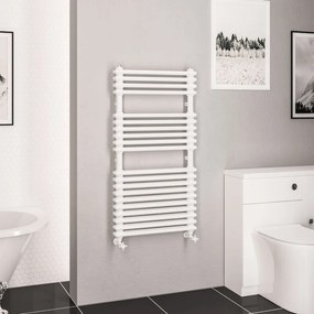 Eastbrook Imperia 2 koloms handdoekradiator 60x115cm 1189W wit glans