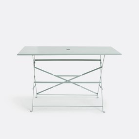 Rechthoekige plooibare tafel, metaal, Ozevan