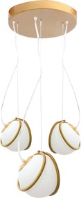 Hanglamp APP1090-3 CP Goud