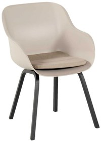Tuinstoel Aluminium Taupe-naturel-bruin Hartman Le Soleil