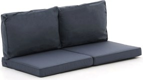 Loungekussen Tuin | Blauw/Grijs-Antraciet | Outdoor Textiel | Madison | 120x60cm | Kees Smit Tuinmeubelen