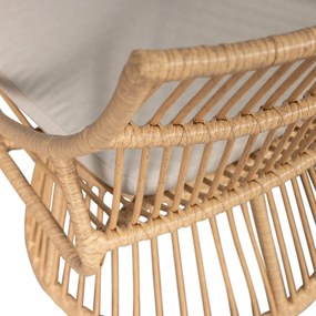 Exotan Alatna - Fauteuil - Wicker - Naturel - Exotan