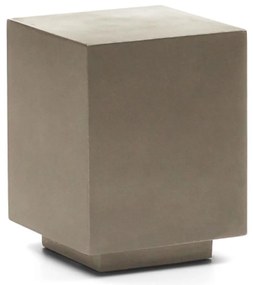 Kave Home Rustella Cement Bijzettafel Vierkant - 35 X 35cm.