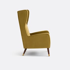 Fauteuil XXL in fluweel, (Y)