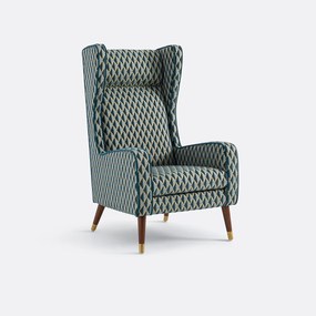 XXL fauteuil, fluweel, (Y)