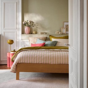 Dekbedovertrek in gewassen linnen, Linot