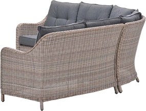 Garden Impressions Nova lounge diningset 3-delig - vintage willow
