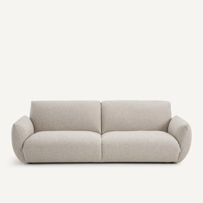 Bank van gestructureerd viscose en linnen, SPOGANO