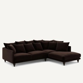 Fluwelen hoekbank, LAZARE