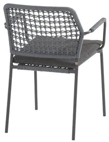Taste by 4 Seasons Barista tuinset blauw met Basso tuintafel met teak blad 240 x 100 cm * Sale *  Tuinset    houtkleur weerbestendig