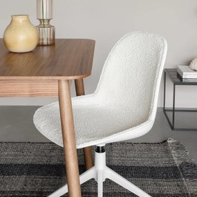 Zuiver Albert Kuip Swivel Witte Design Stoel Draaibaar