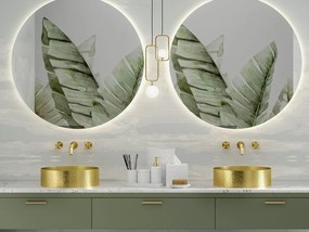 Sapho Aurum waskom rond 38cm goud mat met structuur