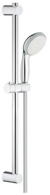 GROHE Vitalio Go 100 QuickFix Glijstangset - 60cm - 2 straalsoorten - 8.0l/min - met slang - 175cm - chroom 26543000