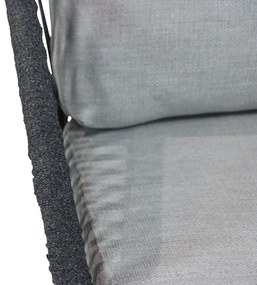 Stoel en Bank Loungeset 4 personen Aluminium/rope Grijs  Coco Puerto/Montana