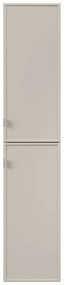 Comad Bella Cashmere kolomkast met 2 deuren 30x25x140cm taupe
