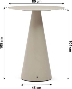 Barset 2 personen 80 cm Rope Zand/Beige De Laan Projects