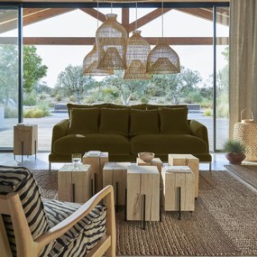 Bijzettafel in eik, Merlin