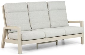 Stoel en Bank Loungeset 2 personen Aluminium Taupe  Lifestyle Garden Furniture Evora