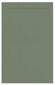 Allibert Luna douchebak Mat Eucal. Groen-140 x 90 3 cm 248501