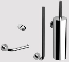 Clou InBe toilet accessoireset 4-in-1 chroom