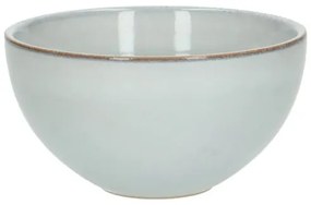 Schaal reactieve glazuur, steengoed, grijs,Ø 13,5 cm