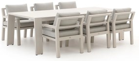 + 10% kassakorting | Diningset Bellagio | 6 personen | Tuinset aluminium | 7-delig | Kees Smit Tuinmeubelen