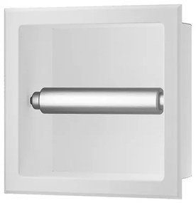 Xellanz Rocko toiletrolhouder zonder klep inbouw mat wit 33.2112
