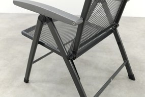 Royal Garden Balero ronde verstelbare tuinset strekmetaal Ø105 cm.