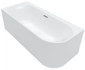 Villeroy & Boch Loop & friends hoekbad - 170x75cm - hoek links - acryl Wit alpin glans uba170lof9cl00v-01