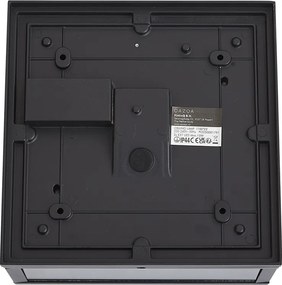 Industriële buiten plafondlamp zwart met bewegingssensor IP44 - Charlois