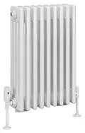 Eastbrook Rivassa 4 koloms radiator 45x60cm staal 1796W wit glans