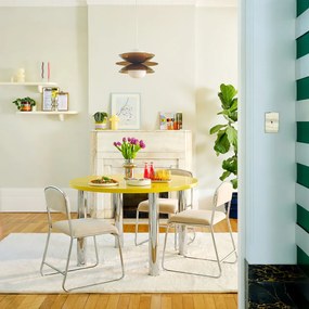 Hanglamp van plexiglas en opalineglas, Okara