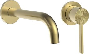 Inbouw wastafelkraan Rea Foster Brush Gold