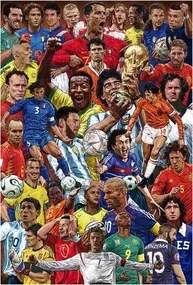 Poster Legendary Footballers