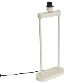 Moderne tafellamp beige - Thijmen