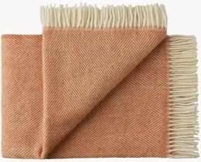 Wollen plaid Rømø met franjes
