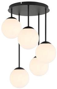 Hanglamp APP1816-5CPR BLACK