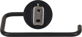 Plieger Vigo toiletrolhouder zonder klep mat zwart