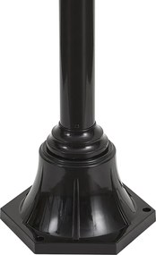 Buitenlamp koper 235cm 3-lichts IP44 - Munich