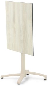 De Laan Projects Laan Marano Bistrotafel X Aluminium Taupe