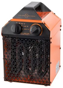 Eurom Industrial EK Delta 2000 Bouwdroger/Werkplaatskachel 2000watt Rood 332759