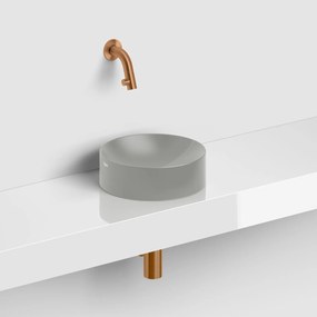 Clou Kaldur inbouw fonteinkraan 7.5cm brons geborsteld PVD