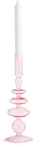 Kandelaar in glas H27,3 cm, Chilava