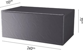 Platinum Aerocover tuintafelhoes - Ademende hoes voor tuintafels van 220 tot 240cm