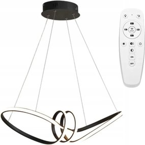 Moderne LED plafondlamp PILOT APP823-CP ZWART