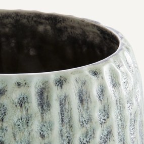 Bloempot van keramiek, H12,5 cm, Zira